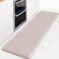 HappyTrends Kitchen Runner Rugs Anti-Fatigue mats,17.3"x 60",Non Slip Waterproof Ergonomic Comfort Mat for Kitchen, Floor Home, Office, Sink, Laundry,Khaki