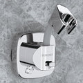 360° Swivel Shower Head Holder with Suction Cup | 10kg Load Capacity, Tool-Free Installation in Seconds | Removable and Rust-Resistant Shower Bracket with Storage Hook (Silver)