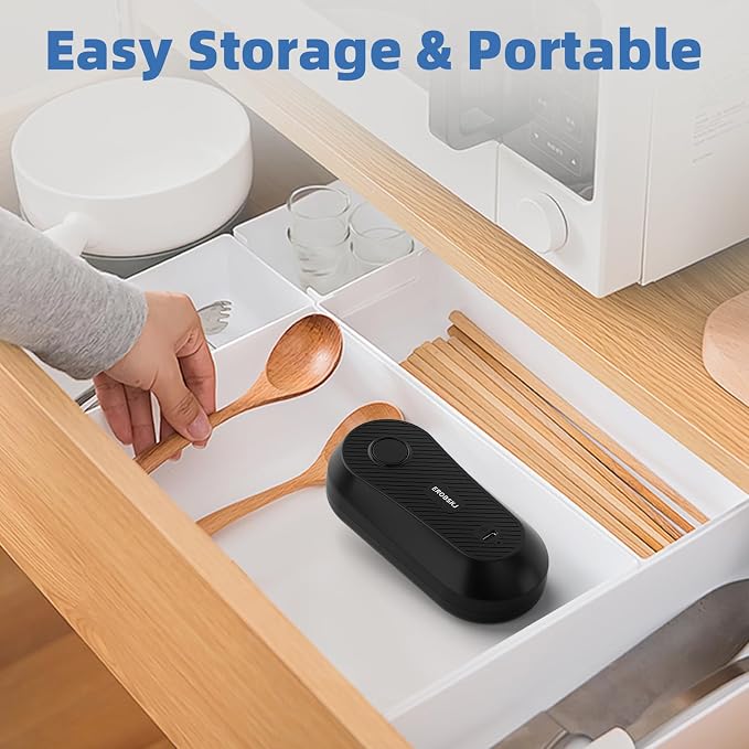 Electric Can Opener, Rechargeable Can Openers for Seniors & Arthritis, One-Touch Automatic Can Opener, Hands-Free, Smooth Edge, Compact, Kitchen Gadgets