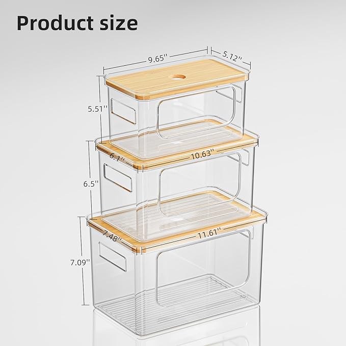 Under Sink Organizer,Plastic Trash Bag Holder Dispenser,Stackable Pantry Laundry Room Home Organization,Potatoes Onions Storage Container for Kitchen,Set of 3 for 13/30/33 Gallon Bags