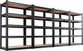 Set of 4 71"H-35"W-16D Garage Shelving-2050LBS 5 Tier Storage Shelves,Adjustable Heavy Duty Metal Shelving Unit and Storage Large Rack,Utility Steel Shelf For Shop Warehouse Industrial Pantry Basement