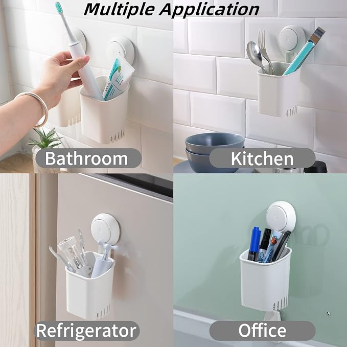 LEVERLOC Shower Grab Bars & Toothbrush Holder