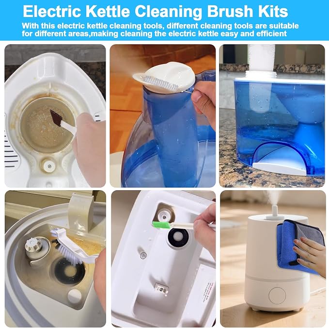 XANGNIER Humidifier Cleaner Brush Kits,8Pcs Humidifier Cleaning Brushes Tools Accessories