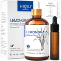 HIQILI Lemongrass Essential Oil, 100% Pure Natural Undiluted Premium Oils - 3.38 Fl. Oz