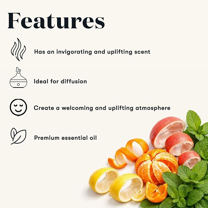 Young Living Citrus Fresh Essential Oil Blend | 15 ml | Bright Citrus Aroma with Orange, Grapefruit, Mandarin, Lemon & Spearmint | Essential Oil Blend for Diffusers, Aromatherapy & Everyday Use