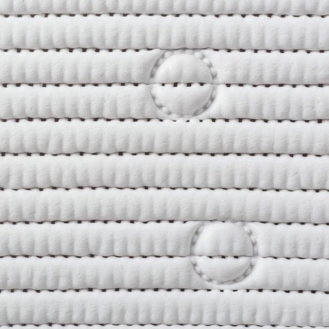 Duck Brand Clorox Cushioned Shower Mat, Non Slip Bathtub Mat with Suction Cups, 21 Inches x 21 Inches, White (Pack of 4)