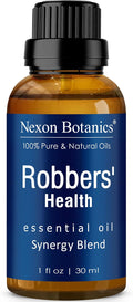 Robbers' Health Essential Oil Blend 30 ml - Immunity Boosting Thieves Oil - Natural Fighter Shield Against Impurities - Nexon Botanics