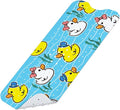 Baby Bath Mat for Tub, Non Slip Kids Bath Shower Mat, 40 X 16 Inch Large Bathtub Mat with Drain Holes and Suction Cups for Toddlers, Machine Washable and Waterproof (Duck)