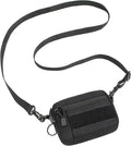 Tactical Belt Pouch Key Pouch Backpack Accessories Tactical Vest Attachments Small Molle Pouch EDC Wallet Travel Pill Container Portable