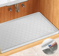 Winisok Silicone Under Sink Mat 34" x 19", kitchen Essentials and Gadgets, Shelf liner and Cabinet Protector, Home Organizers and Storage, Waterproof Bathroom Tray
