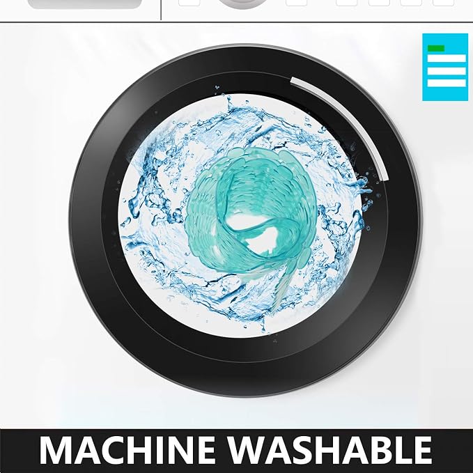 WELTRXE Non Slip Bath Mat Pebbles Bathtub Mat with Suction Cups, Drain Holes for Bathroom Showers, Tub, 35 x 16 Inches Machine Washable Bathroom Mats BPA, Latex Free Safe Shower Mats - Teal
