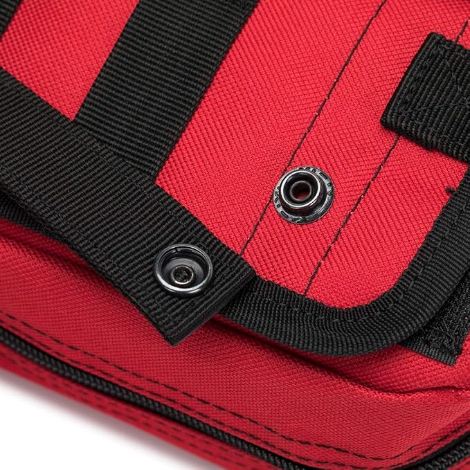 Tactical First Aid Bag MOLLE EMT IFAK Pouch Rip-Away Trauma First Aid Responder Medical Emergency Utility Bag Tactical Pouch for Camping