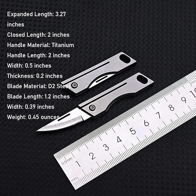 Mini PocketKnife,Utility Knife,Cool EDC Tools,Used for Opening letters,Packages and Boxes