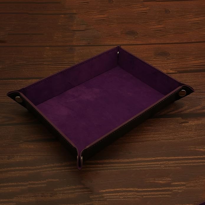 Valet Organizer - Catchall Tray for Jewelry, Wallets, Watches, Keys, Coins, Phones, Glasses - Perfect for Nightstand, Desk, Entryway