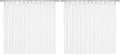 LiBa Bathroom Shower Curtain with 12 Shower Rings- Waterproof Plastic Shower Curtain Premium PEVA Non-Toxic with Rust Proof Grommets Frosted 10G Heavy Duty Bathroom Accessories 72x72 (Pack of 2)