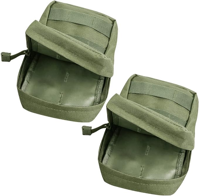 4-Pack Molle Pouch Tactical Molle Pouches Compact Utility EDC Waist Bag Pack