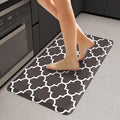 WISELIFE Anti Fatigue Floor Mat - 4/5 Inch Thick Kitchen Mat Non Slip Waterproof Heavy Duty Ergonomic Comfort Mat Durable for Home, Office, Sink, Laundry,(20" x 39", Chocolate)