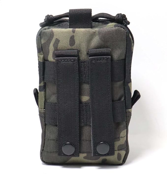 Tactical Molle Utility Pouch Cell Phone Pouch, Waist Bag Belt Pouch for Men, EDC Bag Gadget Organizer Vest Pack Purse Mobile Phone Case Hunting Compact Bag for Runing