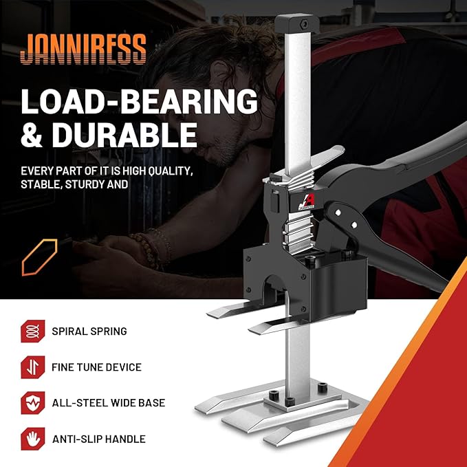 2 Pack Labor Saving Arm Jack Handle, 6.69 Inch Lift Height 440LBS Multifunctional Handheld Lifter Tool, Furniture Jack Height Adjuster for Cabinet Wall Tile Construction Installation