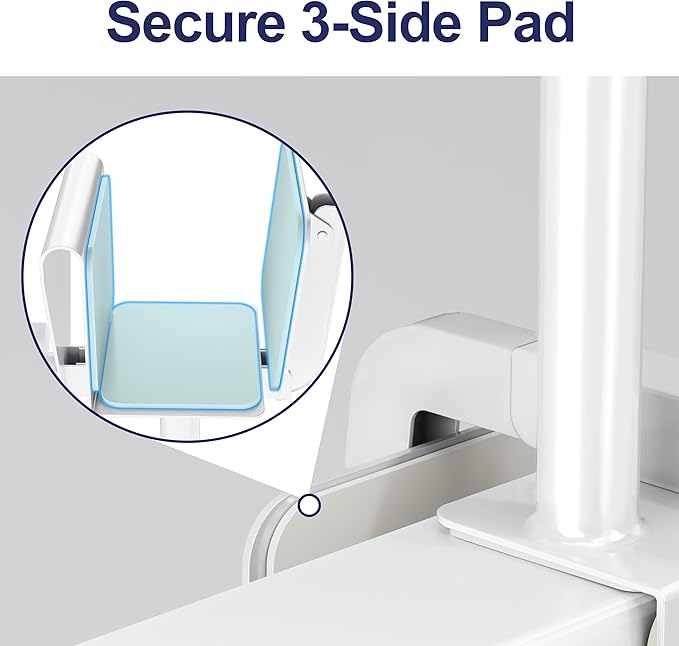 Bathtub Handle Grab Bar, Bathtub Safety Rail & Shower Grab Bars for Seniors, Baby, Elderly, and Disabled, Fits 3"–7" Tub Walls, Waterproof Non-Slip Handle and Holds 300lbs