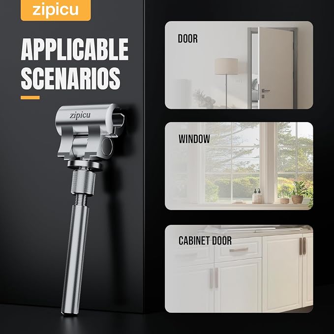 NEW-GEN Door Hinge Adjustment Tool – Professional Hinge Adjustment Tool | Universal Fit for Interior & Exterior Doors | Fix Sagging Doors in Seconds – Stainless Steel Construction