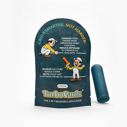 The 2-in-1 Reusable Caulking Applicator: Less Finger Fatigue