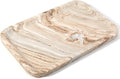 Koville Marble Tray, 12"x8" Natural Marble Vanity Tray for Countertop Bathroom Kitchen Dresser, Decorative Catchall Trays for Perfume Jewelry, Rectangular Stone Serving Tray（Palissandro）