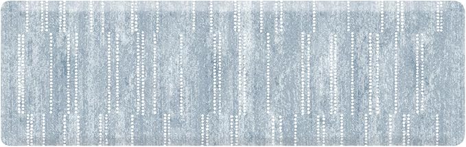 House of Noa Nama Standing Mat – Anti-Fatigue Kitchen Mats for Floor, Cushioned & Non-Slip Kitchen Comfort Mat for Standing, Thick Foam Anti-Fatigue Mat for Kitchen & Workspaces, Aspen Dusk 22" x 72"