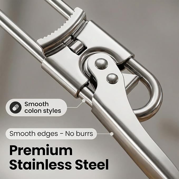 2 Pcs Extended Jar Openers for Weak Hands, Adjustable Stainless Steel Bottle Opener, Can Opener for Seniors with Arthritis, Large and Small Lids Gripper Household Tool, Kitchen Accessories