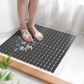 MBOSS Square Shower Mat for Inside Bathroom, Non Slip Bathtub Mat, 24 X 24 Inch Non Slip Shower Mat for Tub & Shower, Bathroom Essentials Safe, Easy to DIY Cut, Eco-Friendly Materials