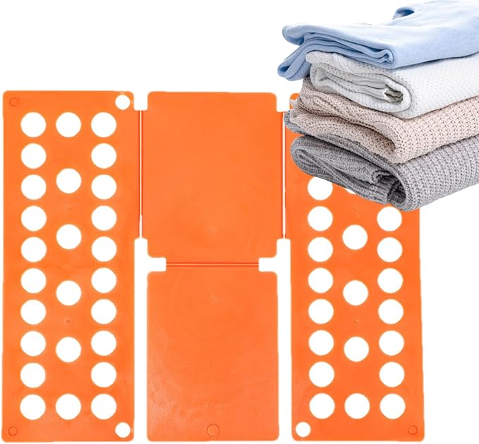 Clothes Folding Board, T-Shirt Folder, Fast Foldable Household Liner Sorter, Home Storage Tool, Laundry Sorter Helper Liner for Dorm Travel Hotel