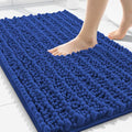 Smiry Bathroom Rugs Mat 30x20, Extra Soft Absorbent Chenille Bath Rugs, Non Slip Rubber Backing Machine Washable Quick Dry Bath Mats for Bathroom Floor, Tub, Shower, Home Decor Accessories, Royal Blue