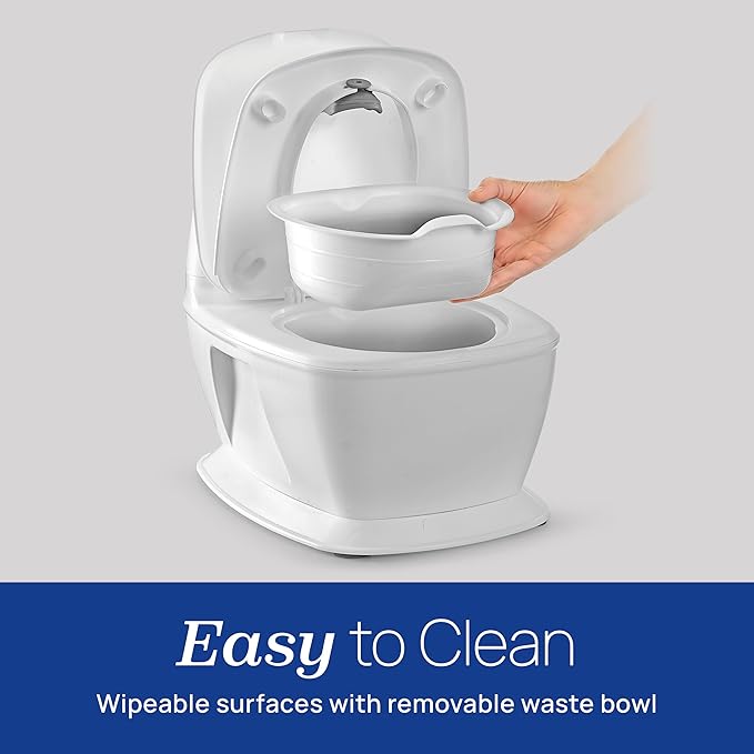 Chicco Toddler Training Toilet with Flip-Up Seat and Lid, Easy-Clean Surfaces, Adjustable Soft-Flex Spray Shield, Flashing Lights and Flushing Sounds, For children up to 60 lbs.
