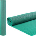 Anti Slip Drainage Mat, 4FT x 21FT Non Slip PVC Commercial Hollow Floor Rug Bathroom Shower Heavy Duty Rubber Matting for Indoor Outdoor Pool Restaurant Sauna Room, Green