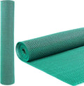 Anti Slip Drainage Mat, 2FT x 15FT Non Slip PVC Commercial Hollow Floor Rug Bathroom Shower Heavy Duty Rubber Matting for Indoor Outdoor Pool Restaurant Sauna Room, Green