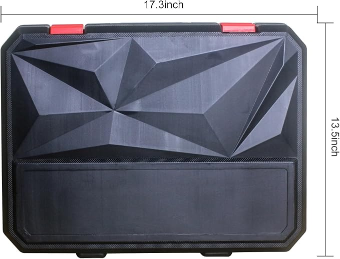 238-Piece Home & Hand Tool Kit Set- Portable Black Tool Box Set Hand Tool Kit with Lock, Perfect for Homeowner, Diyer, Handyman