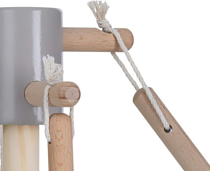 Teamson Kids Little Helper 6-pc. Wooden Toy Household Cleaning Supply Set with Organizing Stand