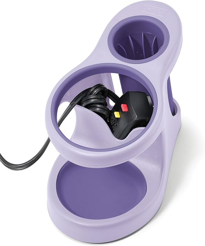 Polder Purple/Gray Style and Store Bathroom Accessory