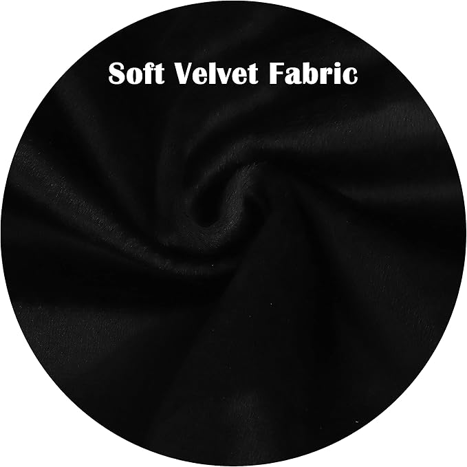 Sigmat Memory Foam Seat Cushion Anti-Slip Soft Round Stool Cushion Chair Pad 20 Inch Black