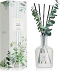 COCORRÍNA Black Forest Reed Diffuser – 6.76 oz Essential Oil with 8 Reeds & Real Eucalyptus Sticks, Home Fragrance for Bedroom or Bathroom Décor