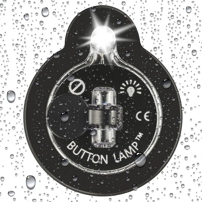Panther Vision Button LAMP Adhesive LEDs Light Package - Lightweight, Ultra Small, Ultra Bright LED Utility Lights (18 Pack)