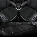 kingphenix 3-Piece Car Seat Cushion Set, 1.2inch Memory Foam Comfort, 2 Front Automotive Seat Cushions + Rear Bench Cushion, Non-Slip Bottom, Fits Sedan SUV Truck Van, Car & Office Chair, Black