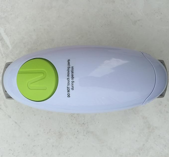 Electric Jar Opener, Jar opener, Automatic Jar Opener, Automatic Jar Opener for seniors with arthritis, fits almost all lid sizes, Not applicable to plastic jars(white)