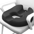 Donut Pillow Coccyx Seat Cushion for Prostate, Sciatica, Pelvic Floor, Pressure Sores, Pregnancy, Perineal Surgery, Postpartum Recovery Pain Pressure Relief Memory Foam Chair Pad