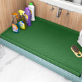 TigeJoy 28" x 19" Under Sink Mats for Kitchen Waterproof, Leak-Proof Silicone Mat Sink Protector and Cabinet Liner, Kitchen Essentials Organizer and Storage, Boot or Shoe Tray, Pet Feeding Mat