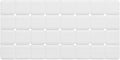 Webos Silicone Bath Mat with Suction Cups – Non-Slip Foldable Bathtub & Shower Mat, Durable & Quick-Dry Safety Tub Mat with Large Drain Holes for Families 28"x 14" White