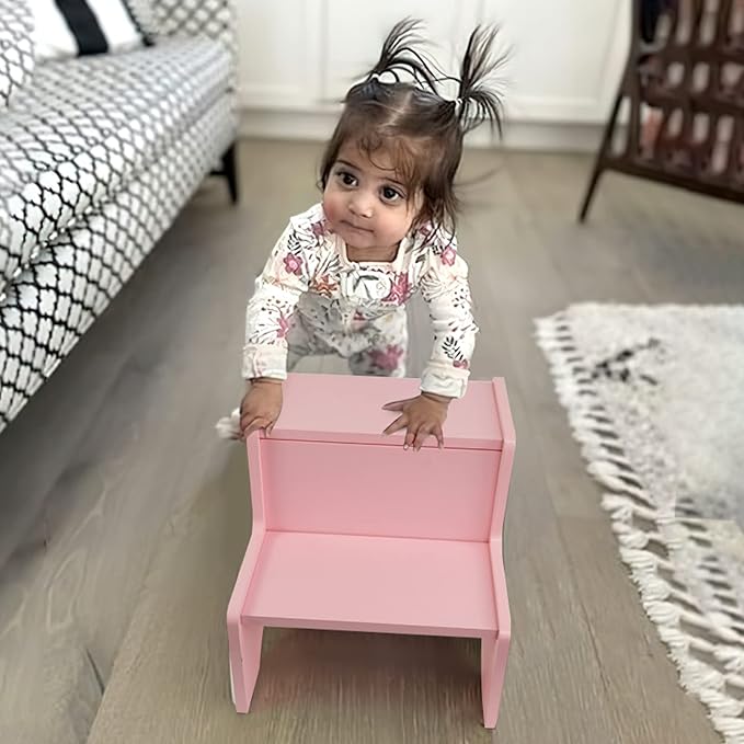 Pink Toddler Step Stool