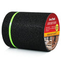 Anti Slip Tape with Glow in The Dark Stripe 6Inch x 20FT Best Grip Non Slip Strips Tape High Traction Abrasive Adhesive for Step
