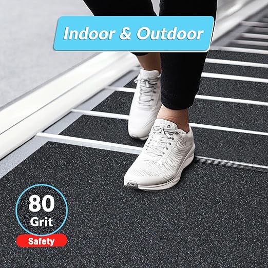 Lifegrip Anti Slip Traction Tape, 24 Inch x 38 Foot - Best Grip, Friction, Abrasive Adhesive for Stairs, Tread Step, Indoor, Outdoor (Tape, 24" X 38')