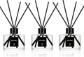 Reed Diffuser Set of 3 for Bathroom Air Fresheners, Oil Diffuser Sticks | Tuberose, Gardenia, Freesia Scent(1.7 fl oz Each Pack) Home Fragrance with 12 Stick Defusers | House Shelf Decor